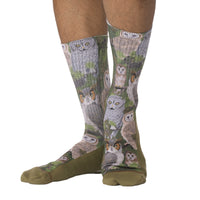 Men's Staring Owls Socks
