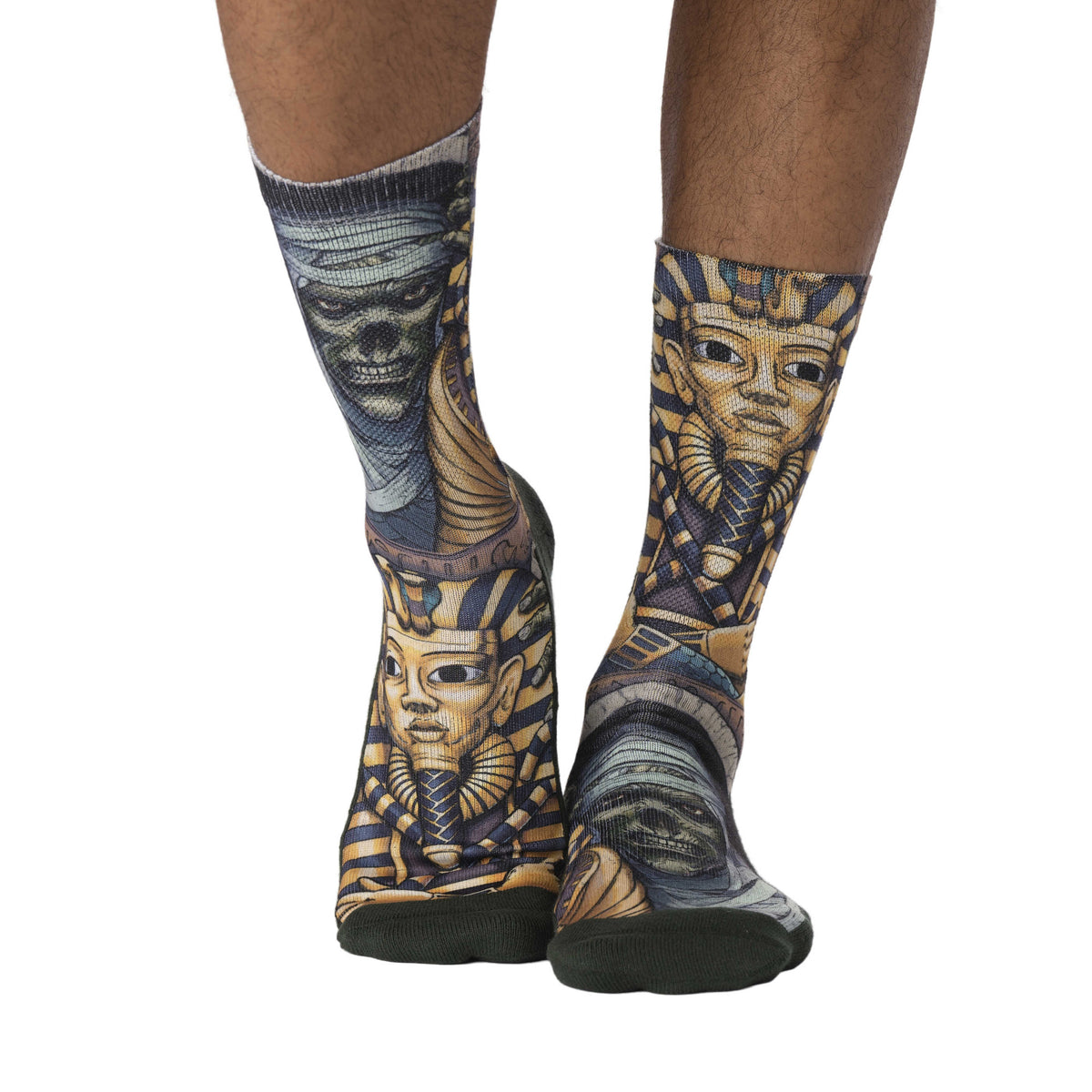 Men's Mummy Escaping Sarcophagus Socks