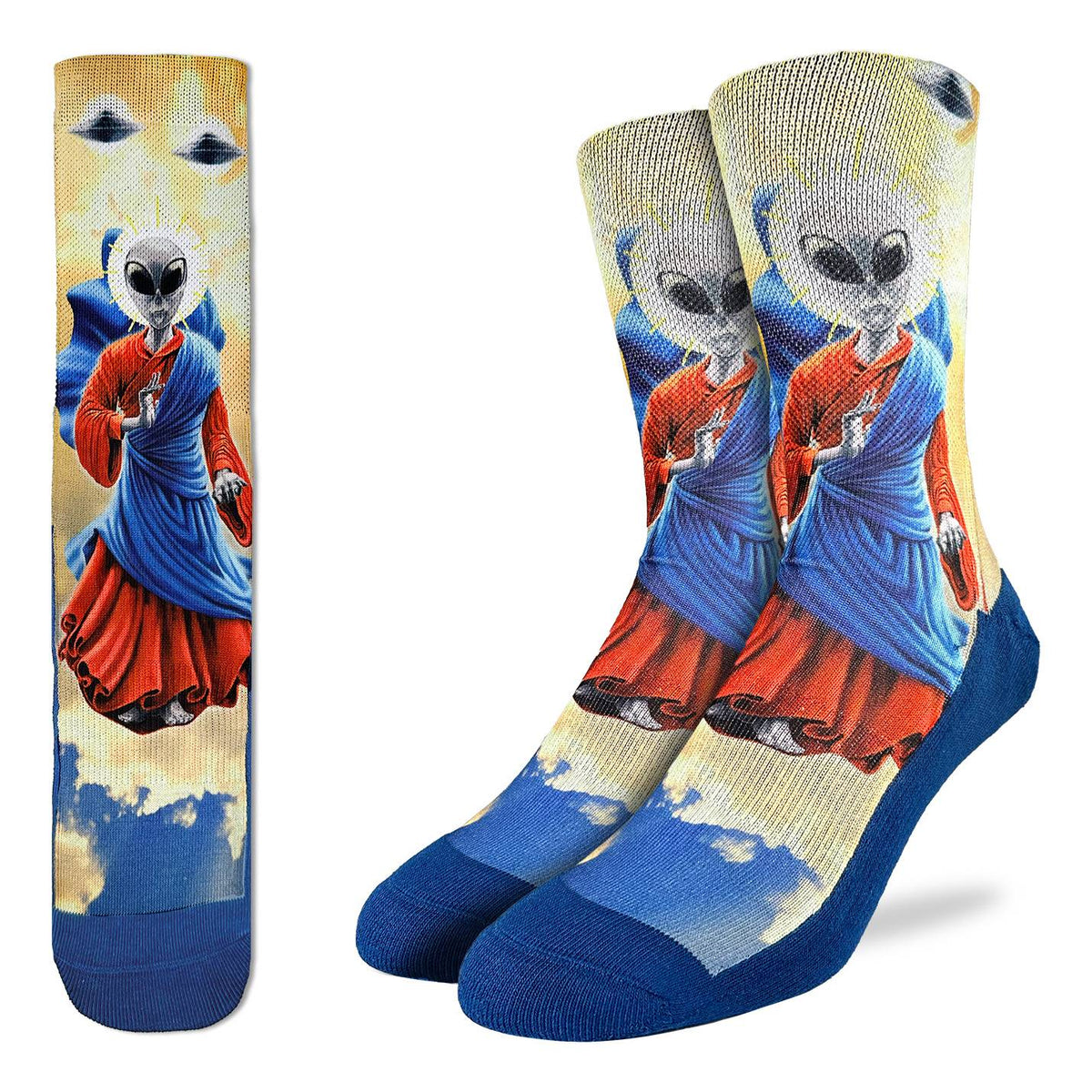 Men's Space Jesus Socks