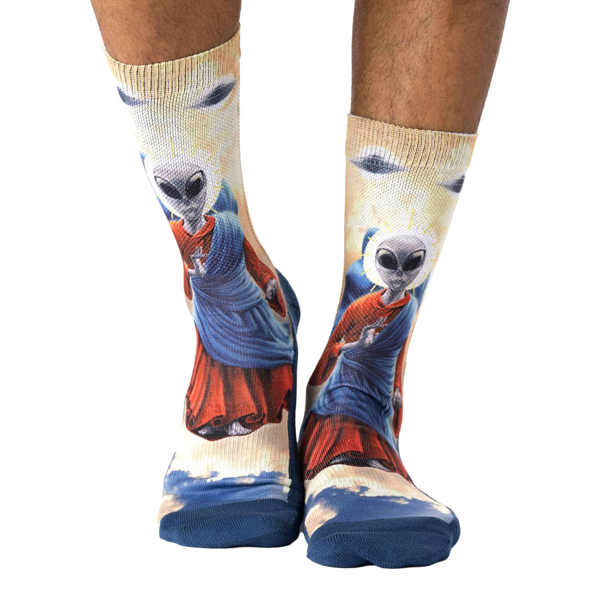 Men's Space Jesus Socks