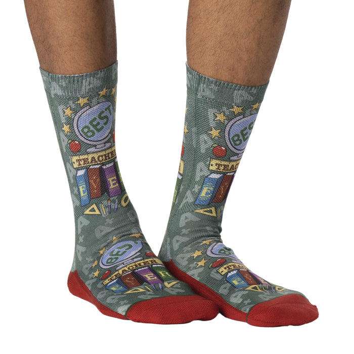 Men's Best Teacher Ever Socks