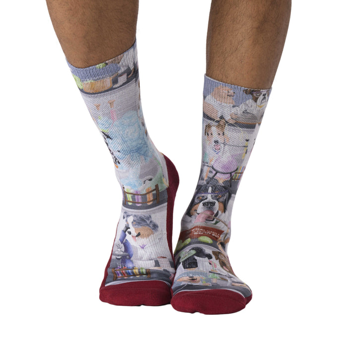 Men's Science Dogs Socks