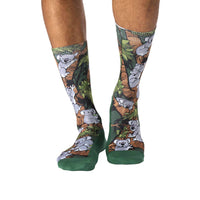 Men's Koalas Hanging Out Socks