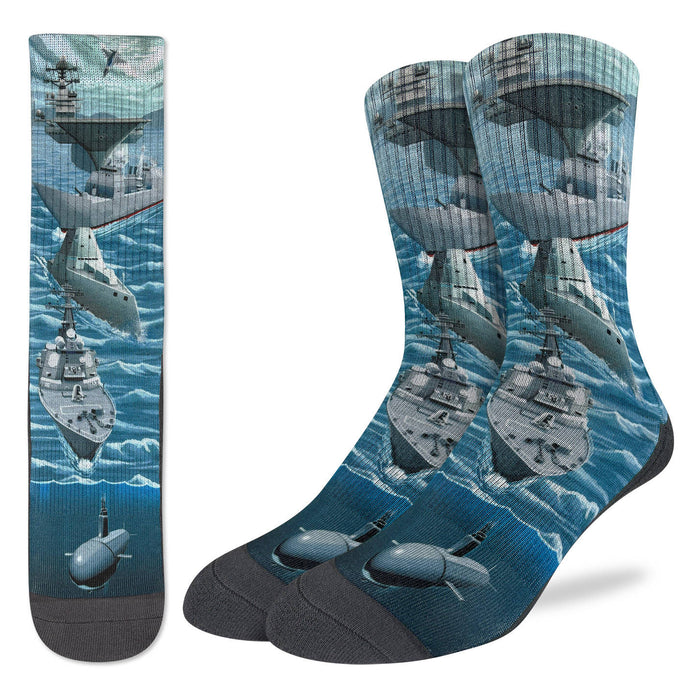 Men's Navy Socks