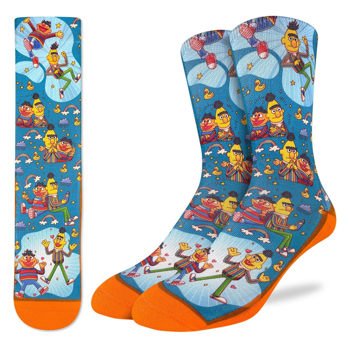 Men's Sesame Street, Bert & Ernie and Rainbows Socks