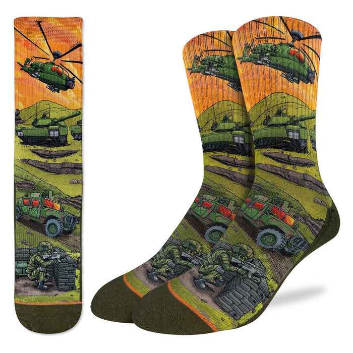 Men's Army Socks