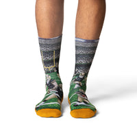 Men's Football, Black and Gold Socks