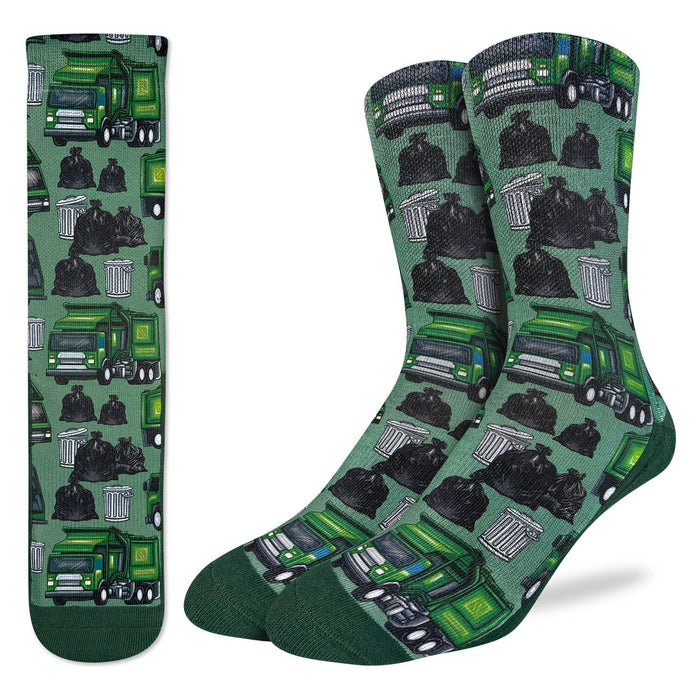 Men's Garbage Trucks Socks