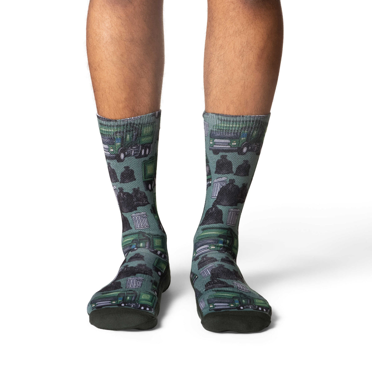 Men's Garbage Trucks Socks
