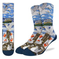 Men's Seagulls at the Pier Socks