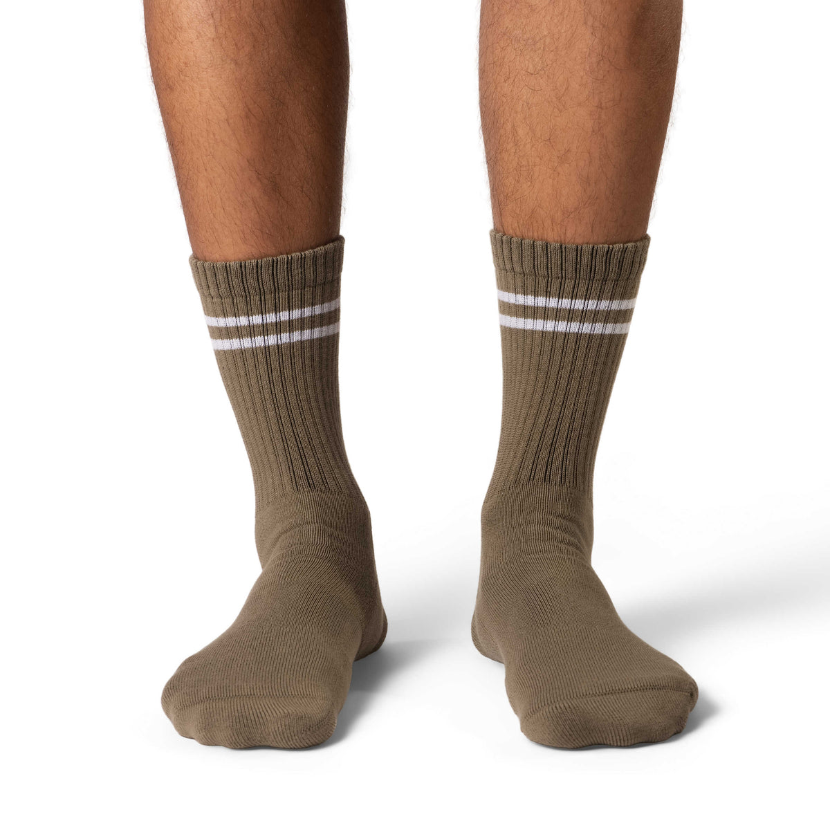Men's Athletic Socks, Sage Green
