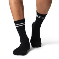 Men's Athletic Socks, Black