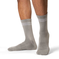 Men's Athletic Socks, Heather Gray
