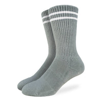 Men's Athletic Socks, Heather Gray