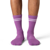 Men's Athletic Socks, Violet