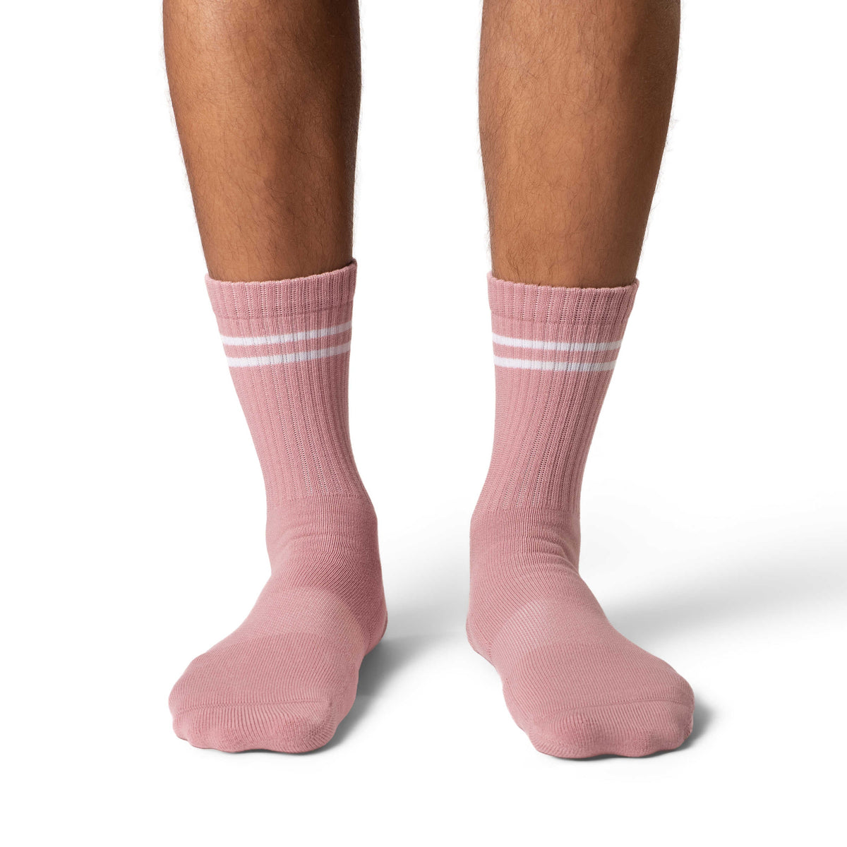 Men's Athletic Socks, Rose Pink