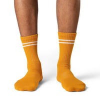 Men's Athletic Socks, Mustard