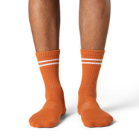 Men's Athletic Socks, Rust