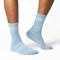 Men's Athletic Socks, Baby Blue