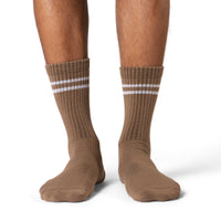 Men's Athletic Socks, Khaki