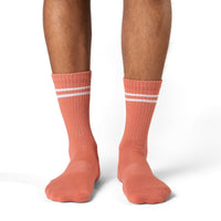 Men's Athletic Socks, Clay