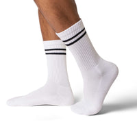 Men's Athletic Socks, White