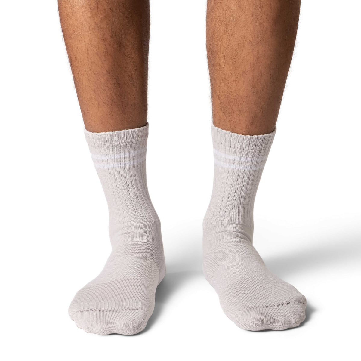 Men's Athletic Socks, Frost Gray