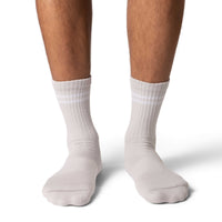 Men's Athletic Socks, Frost Gray
