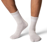 Men's Athletic Socks, Frost Gray