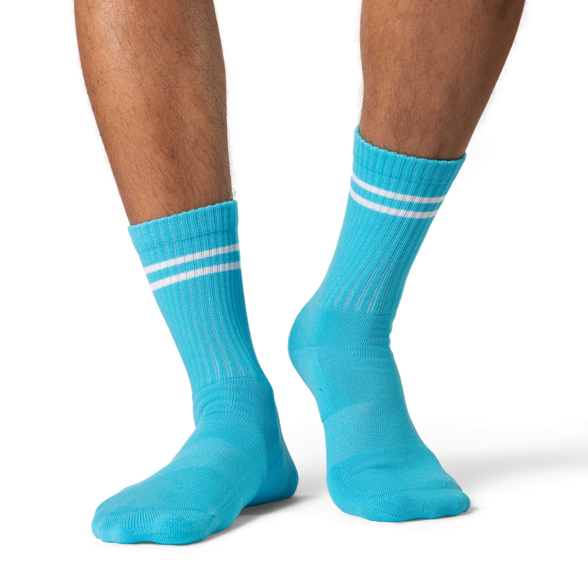 Men's Athletic Socks, Electric Blue