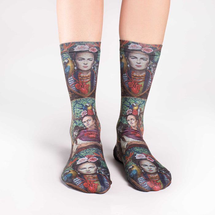 Women's Frida Kahlo, Ode To Frida Kahlo Socks