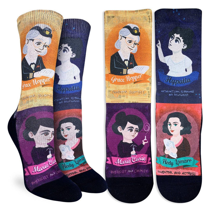 Women's Greatest Women in Science Socks