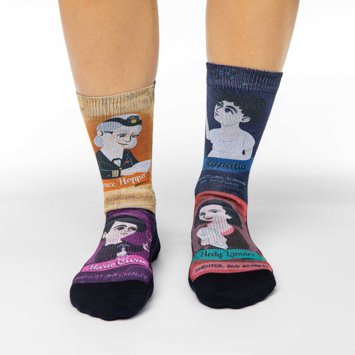Women's Greatest Women in Science Socks