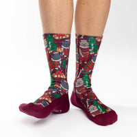 Women's Christmas Cat Socks