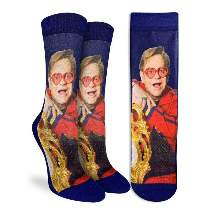 Women's Elton John, On Chair Socks