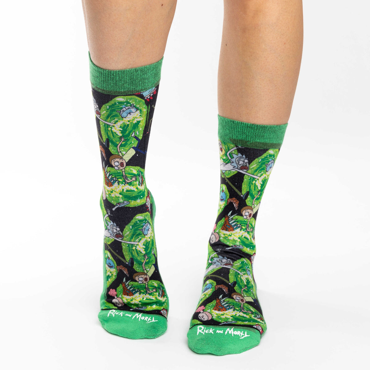 Women's Rick and Morty, Wormholes Socks