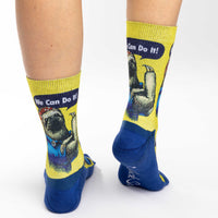 Women's We Can Do It Sloth Socks