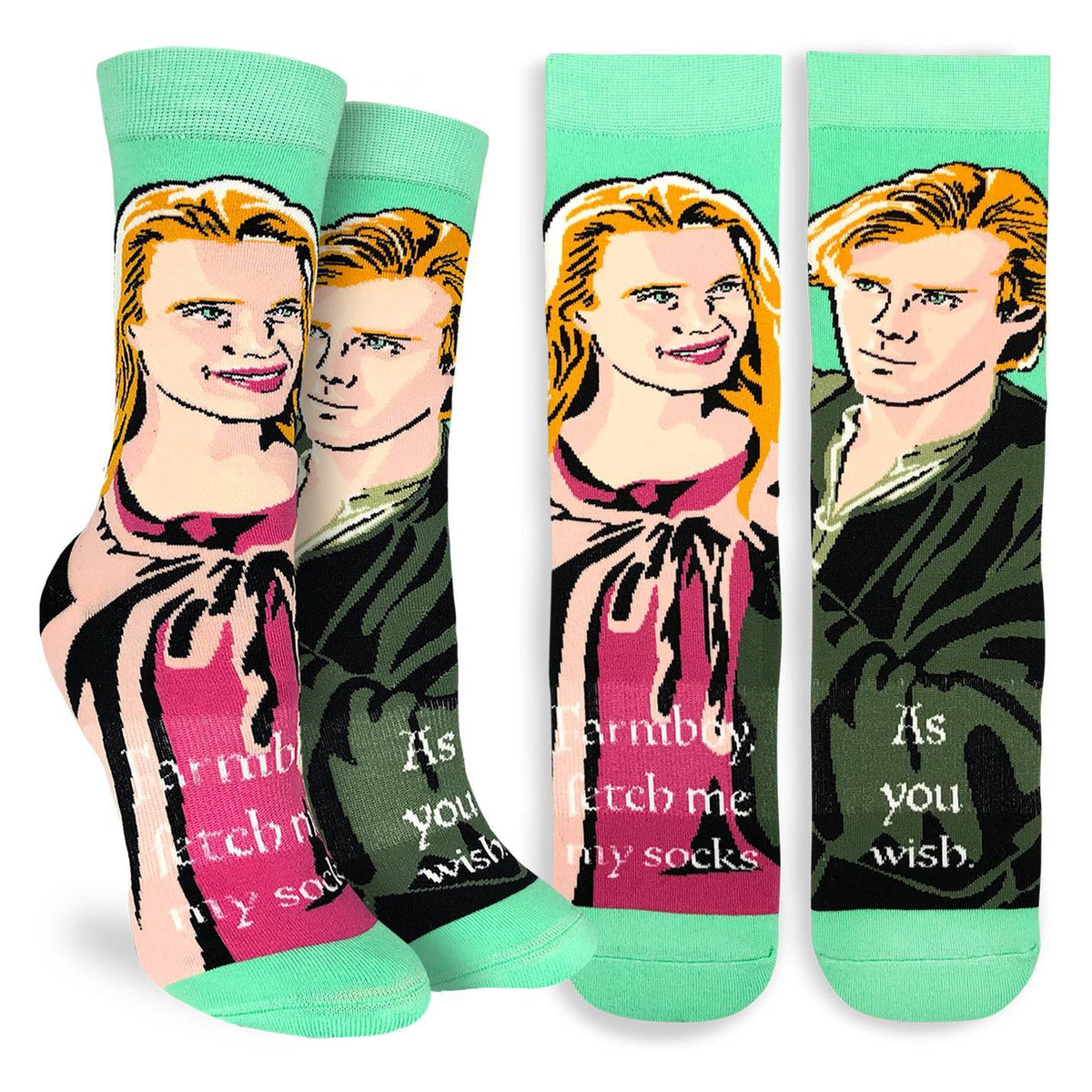 Women's The Princess Bride, Buttercup & Westley Socks