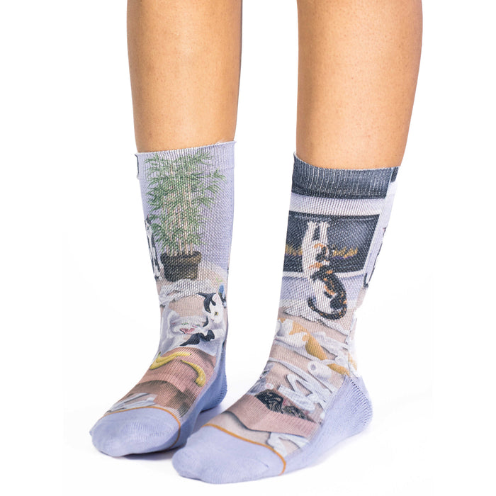 Women's Cats Causing Catastrophe Socks