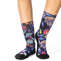 Women's Trippy Mushrooms Socks