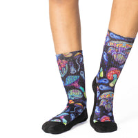Women's Trippy Mushrooms Socks