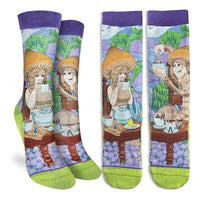 Women's Mushrooms Steeping Humans Socks
