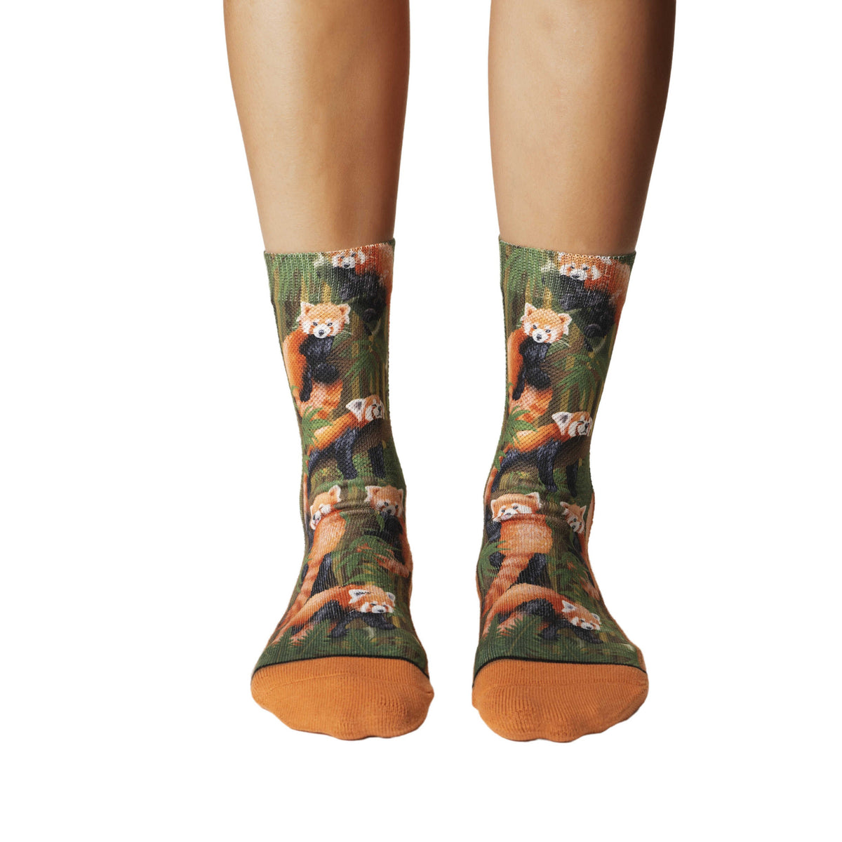 Women's Red Pandas Socks