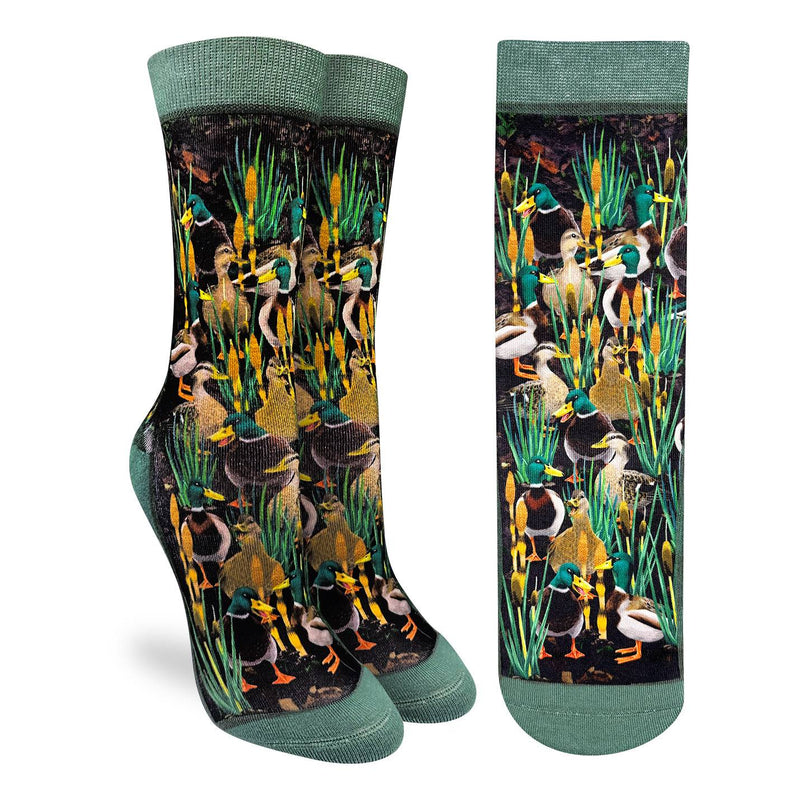 Women's Mallard Ducks in the Marsh Socks