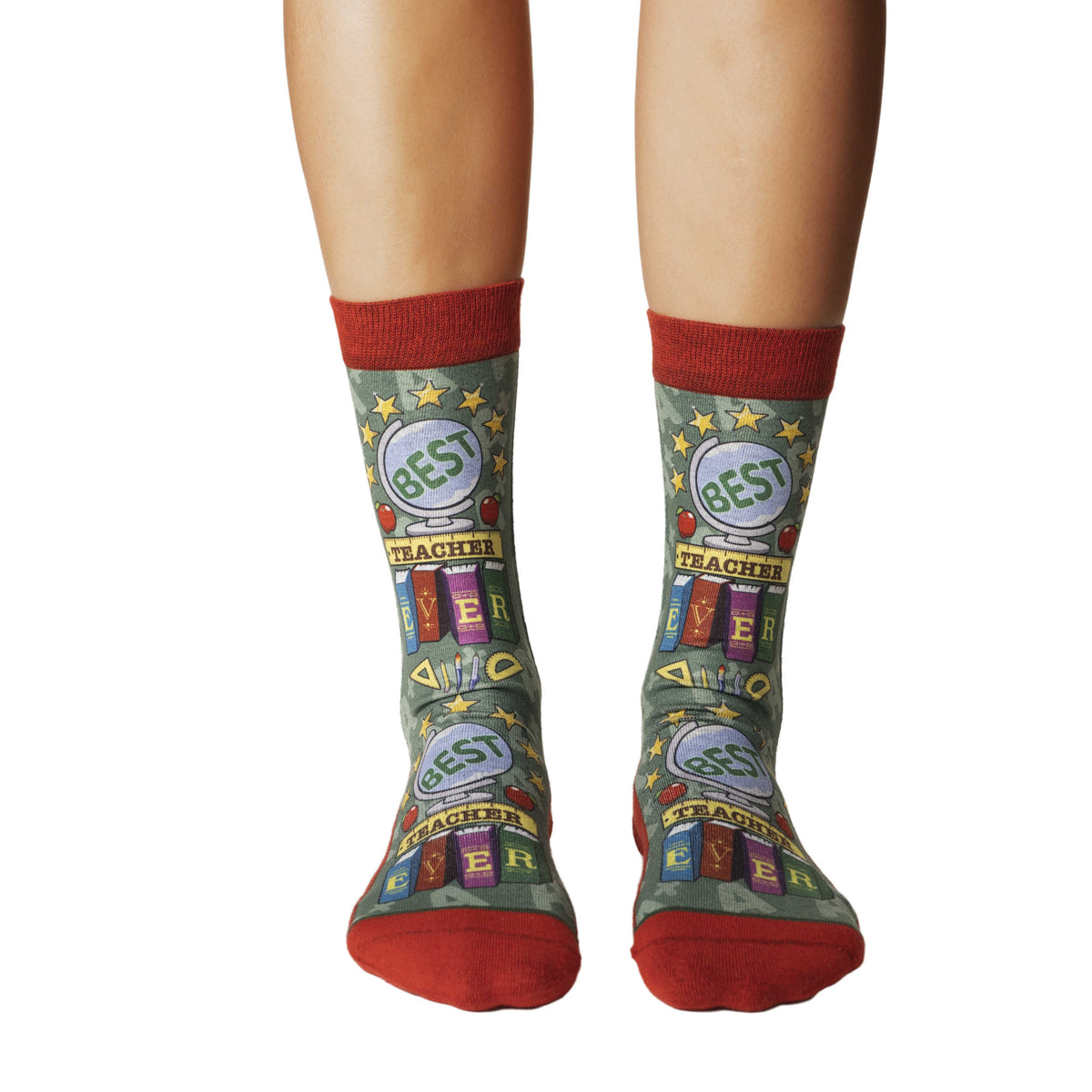 Women's Best Teacher Ever Socks