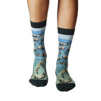 Women's Floating Sea Otters Socks