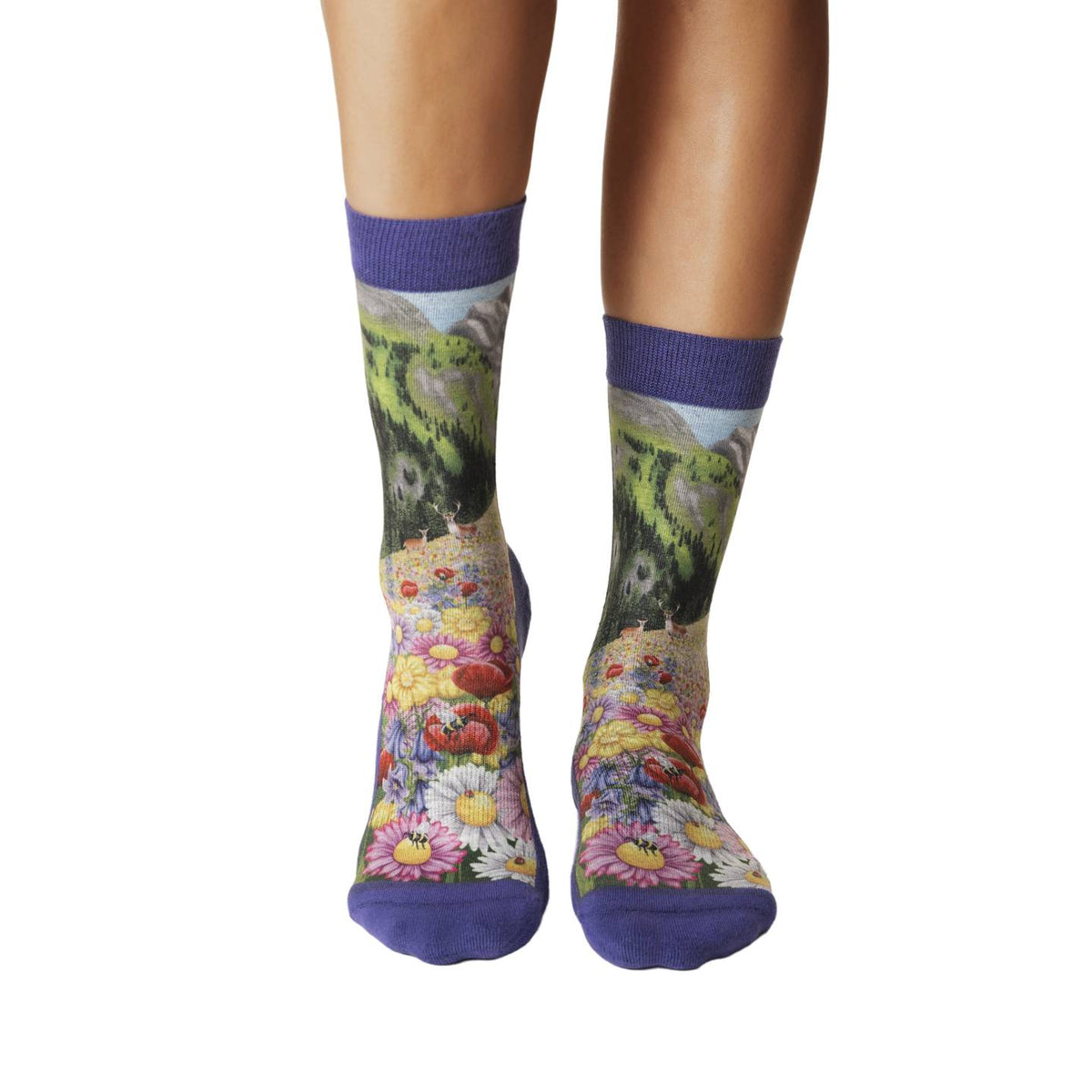 Women's Floral Meadow Socks