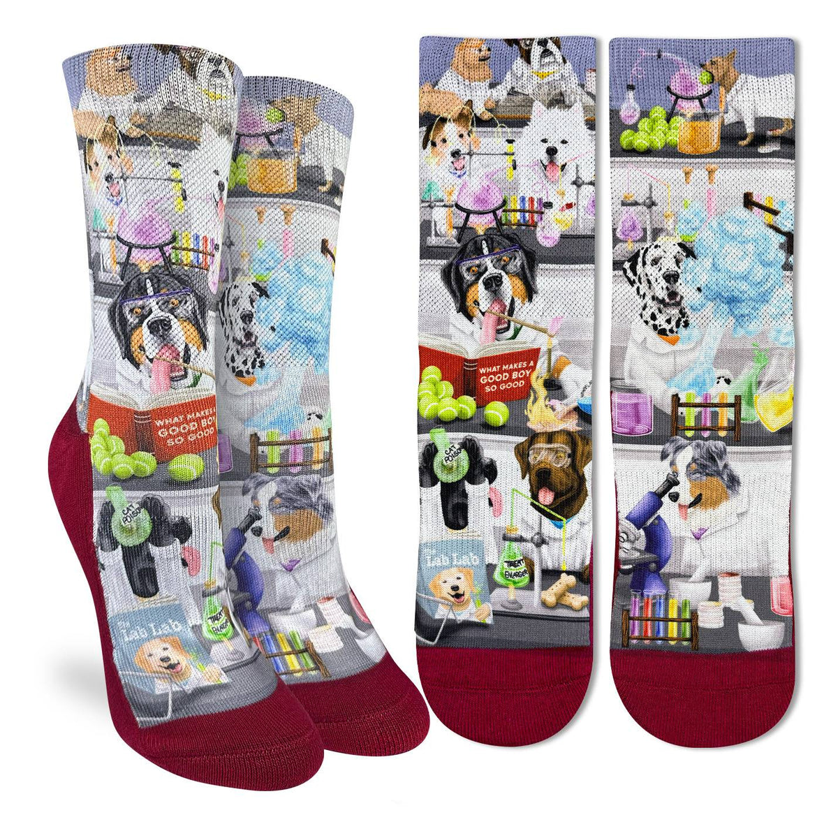 Women's Science Dogs Socks