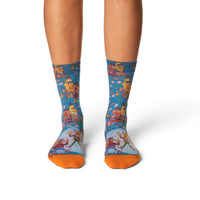 Women's Sesame Street, Bert & Ernie and Rainbows Socks