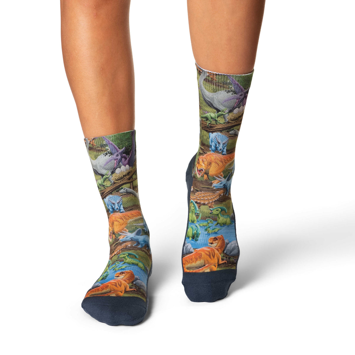 Women's Dinosaur World Socks